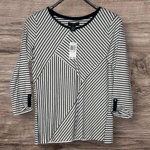 Chic Stripes Alert: Grace Perfect Fit Top